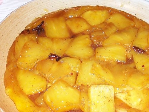 tarte tatin à l'ananas